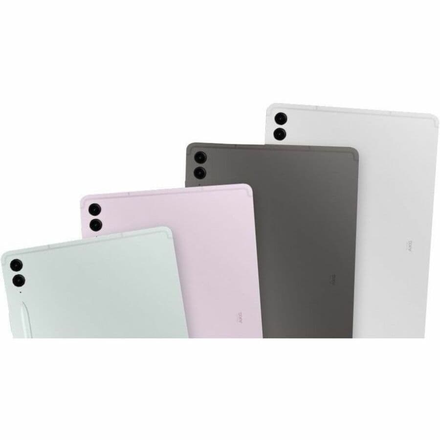 Samsung Galaxy Tab S9 FE 128GB silver tablet with Wi-Fi 6 and S Pen support
