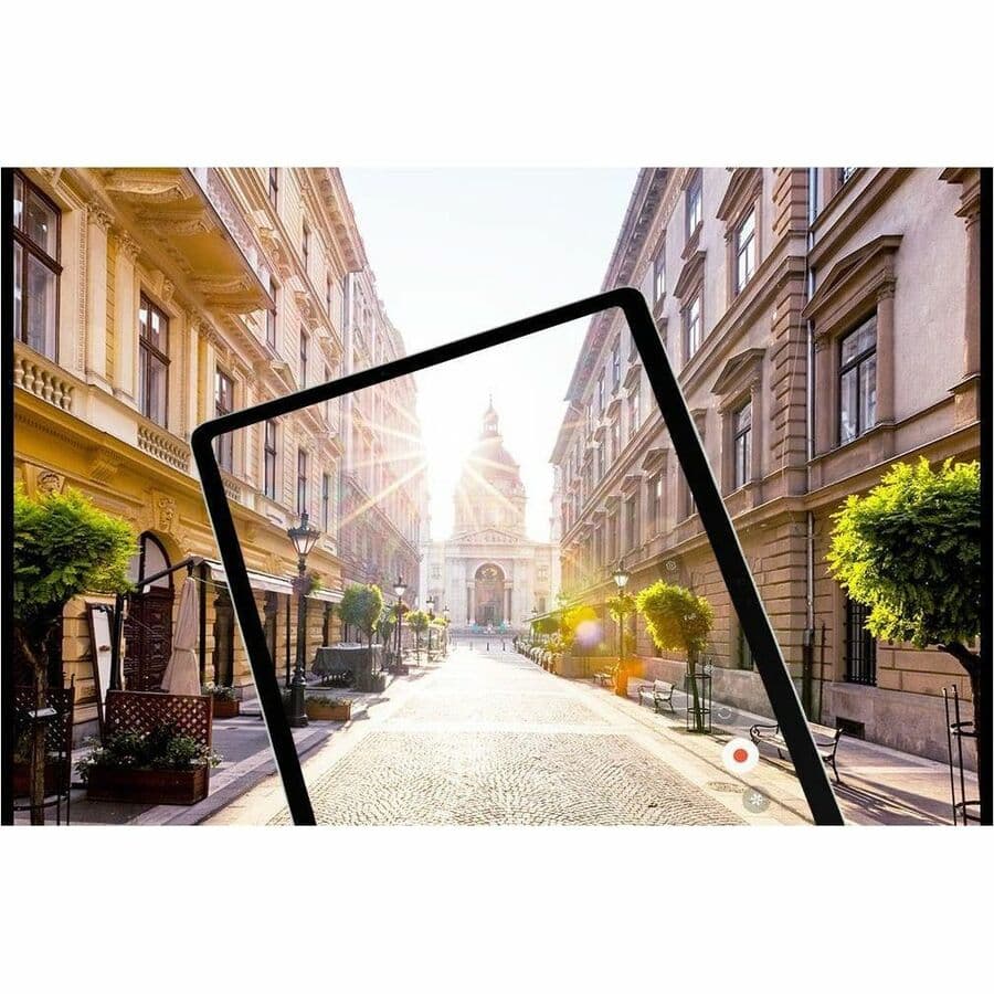 Samsung Galaxy Tab S9 FE silver tablet with 10.9-inch display, 256GB storage, and Wi‑Fi