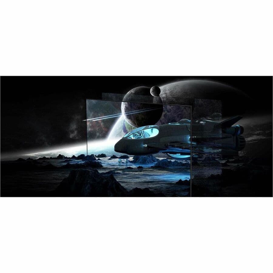 Samsung 42-inch OLED 4K Smart TV with 120 Hz refresh rate and slim black bezel