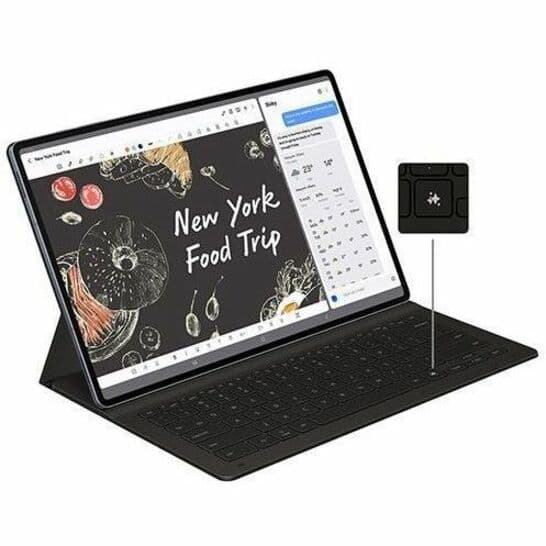 Samsung Galaxy Tab S10+ 12.4-inch tablet in Moonstone Gray with 256 GB storage