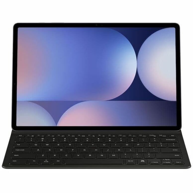 Samsung Tab S10 Plus S9 Plus S9 FE Plus book cover keyboard slim black with AI key
