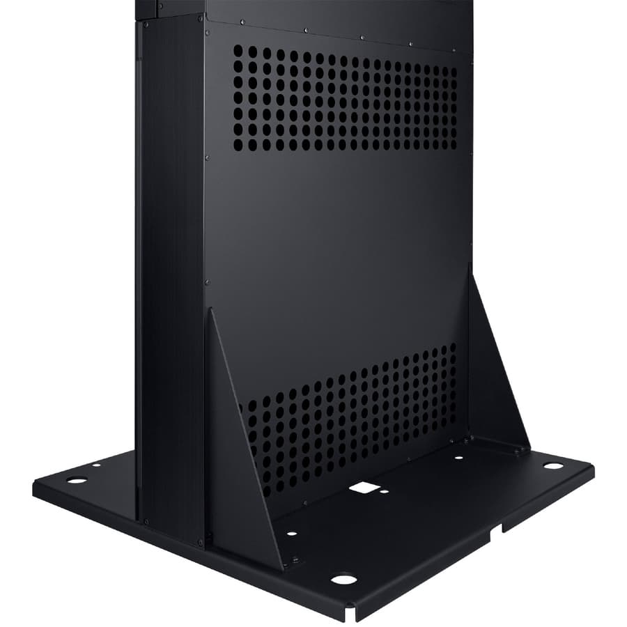 Black Samsung STN-E46D commercial display enclosure for OH46D outdoor digital signage
