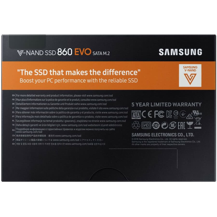 SAMSUNG - SOURCING SAMSUNG 860 EVO 250 GB SSD M.2 INTERNAL SATA DESKTOP PC NOTEBOOK view 11