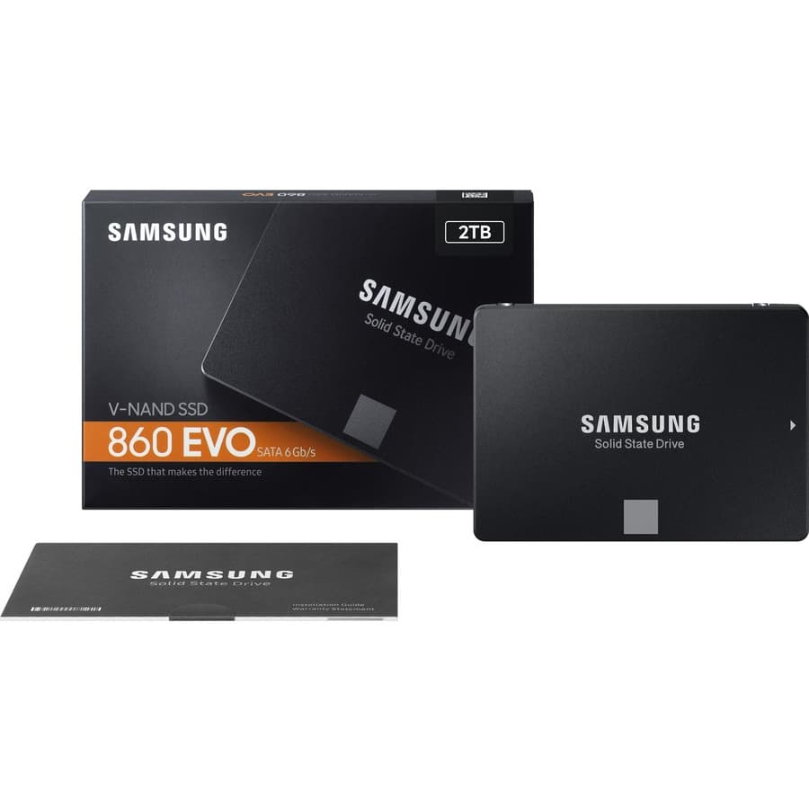 SAMSUNG - SOURCING KIT SAMSUNG 860 EVO 2TB SATA 6GBPS 2.5INCH MLC INTERNAL SOLID view 9