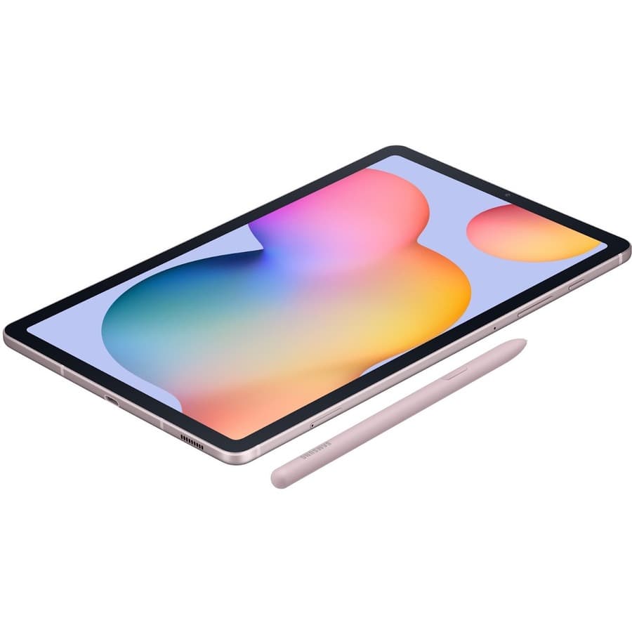 Samsung Tab S6 Lite 2022 10.4-inch business tablet in rose finish with Wi‑Fi and 128 GB storage