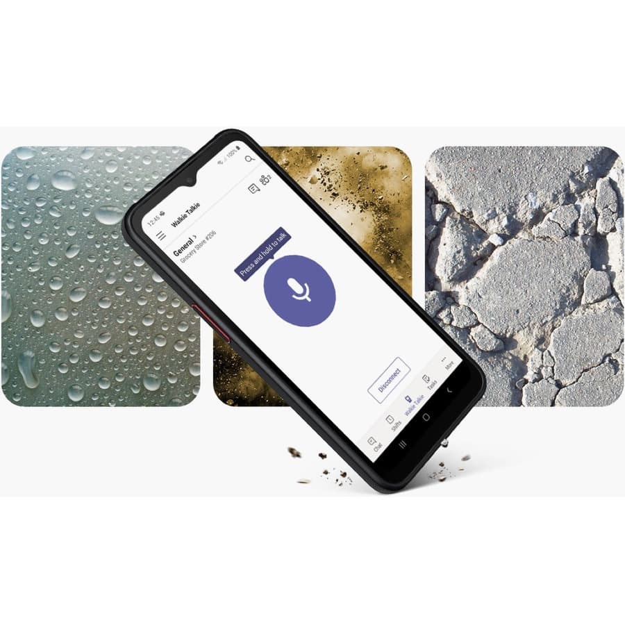 Samsung Galaxy XCover6 Pro rugged smartphone black with 6.6 inch display and 128GB storage