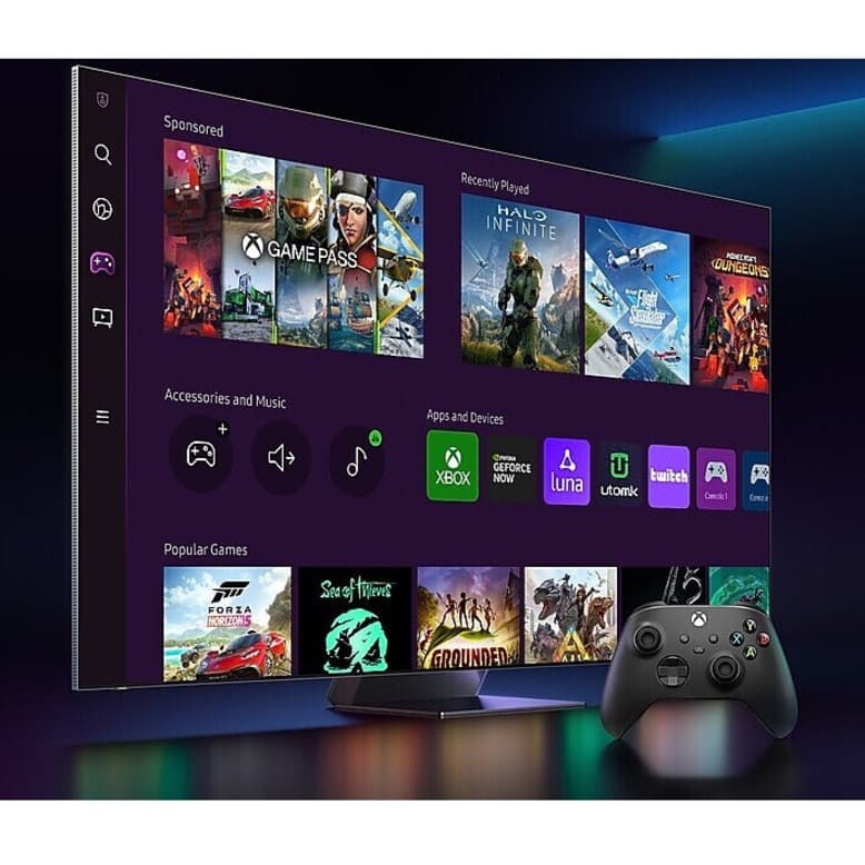 Samsung 75-inch Neo QLED 8K smart TV with Infinity One Design and One Connect Box