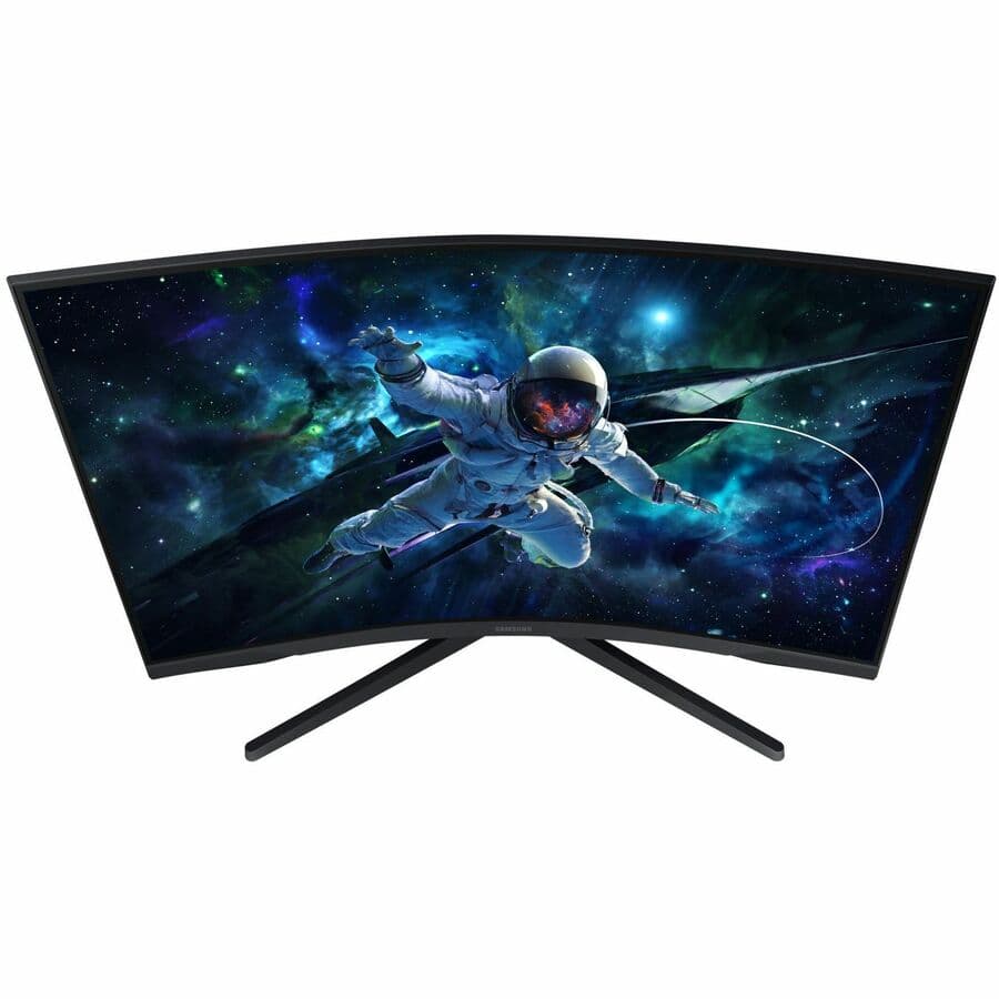 Samsung Odyssey G55C 32 inch curved QHD monitor with 1000R curvature