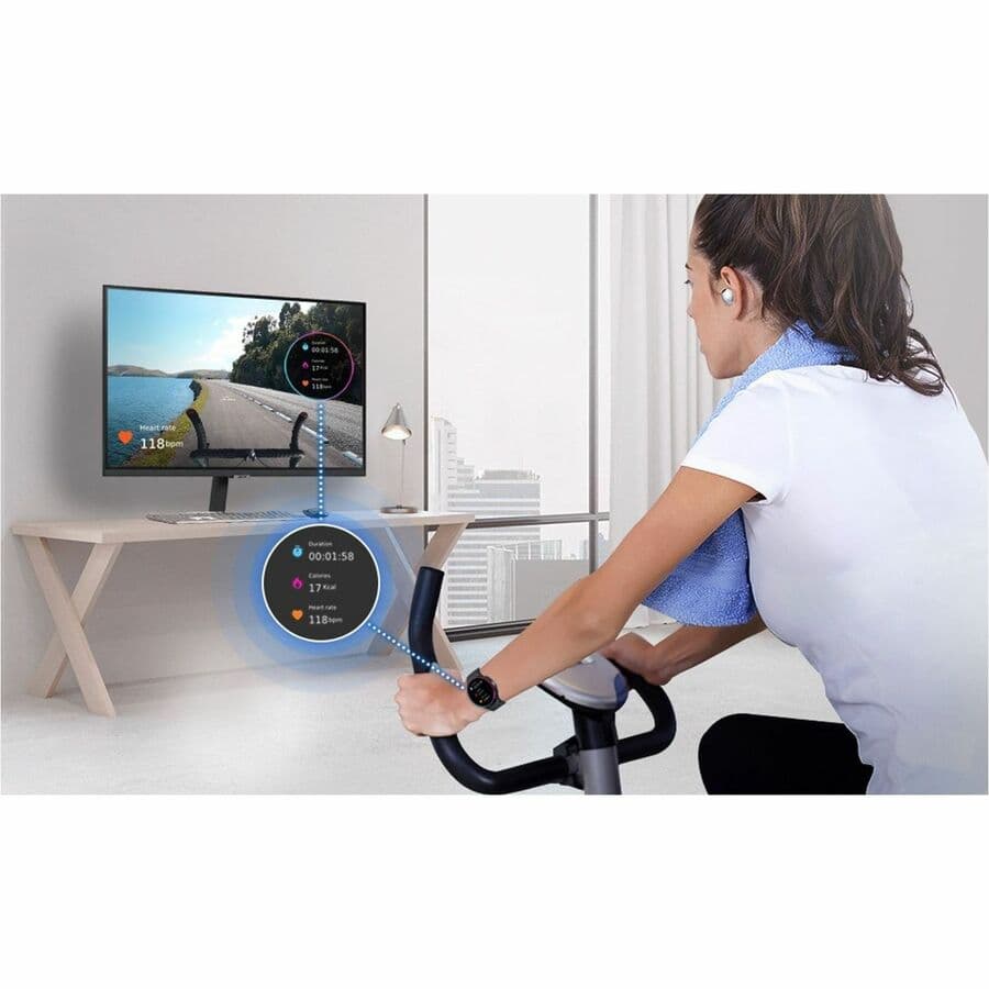 Samsung 32 Smart Monitor M5 M50D with Full HD 1080p display and 60 Hz refresh rate