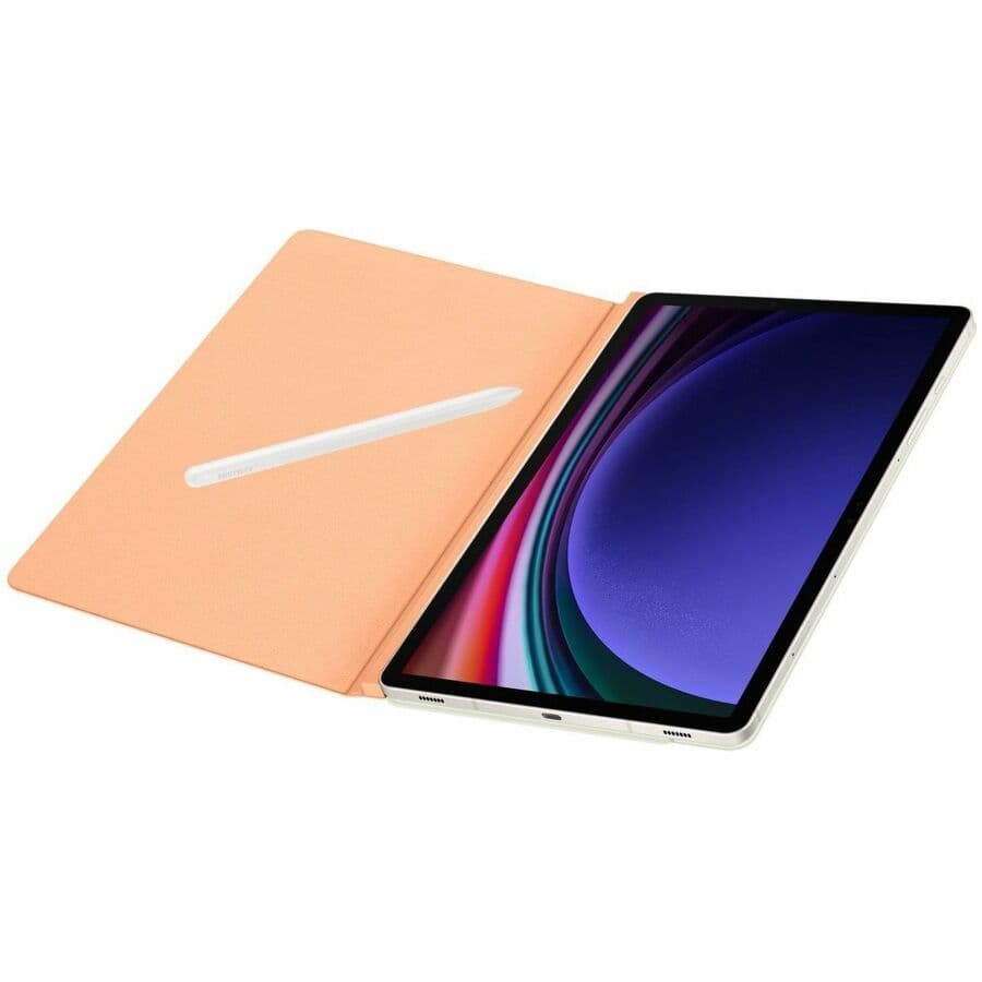 Orange Samsung Smart Book Cover for Tab S10 tablet