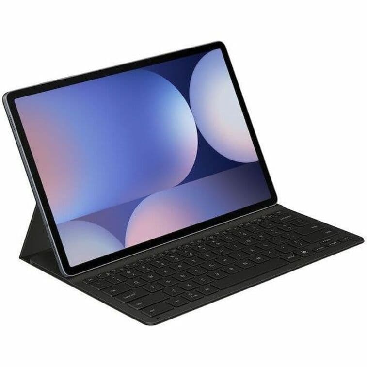 Samsung Tab S10 Plus S9 Plus S9 FE Plus book cover keyboard slim black with AI key