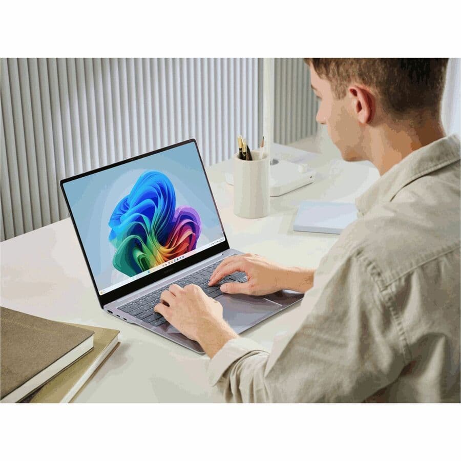 Samsung Book4 Edge 15.6-inch Sapphire Blue laptop with 16 GB RAM and 512 GB SSD