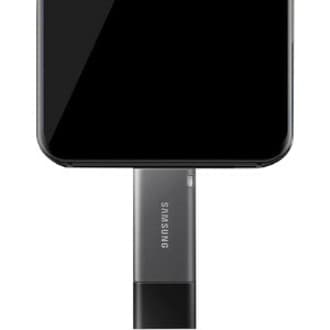 Samsung 256 GB USB Duo Plus flash drive for portable high-capacity storage
