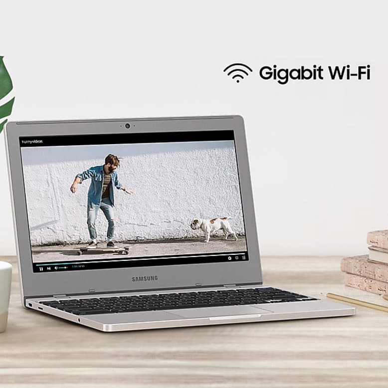 Samsung Chromebook 4 XE310XBA-K03US with 11.6-inch display and compact detachable design