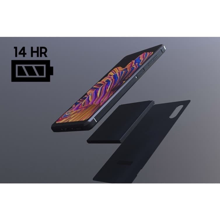 Samsung Galaxy XCover Pro rugged unlocked phone in black with 64 GB storage