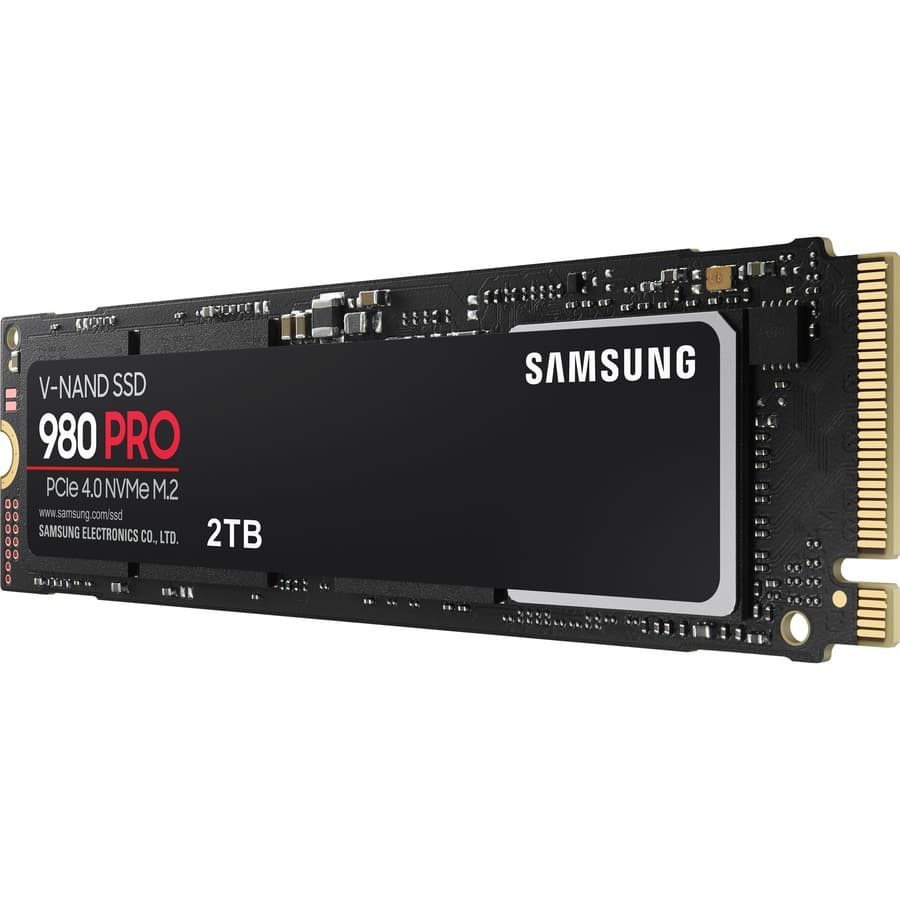 Samsung 980 PRO 2TB M.2 NVMe PCIe SSD internal storage drive