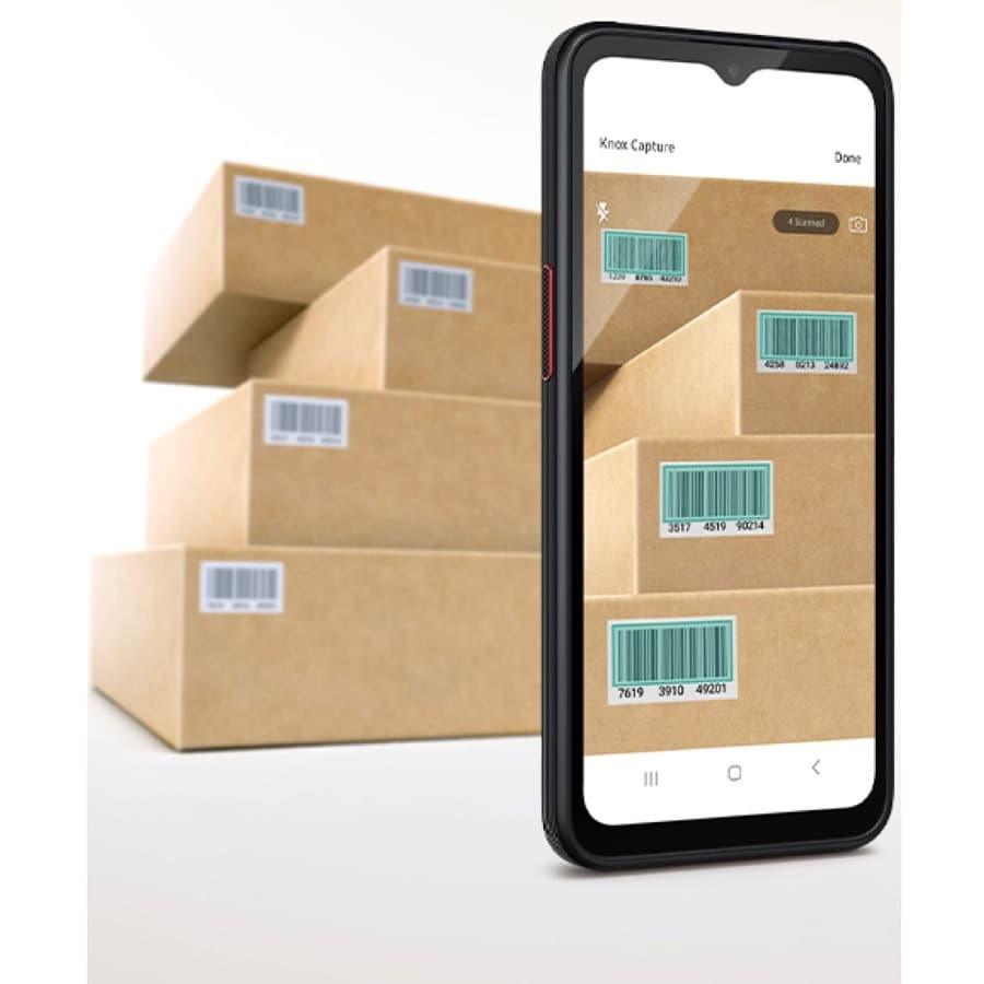 Samsung Galaxy XCover6 Pro rugged smartphone black with 6.6 inch display and 128GB storage