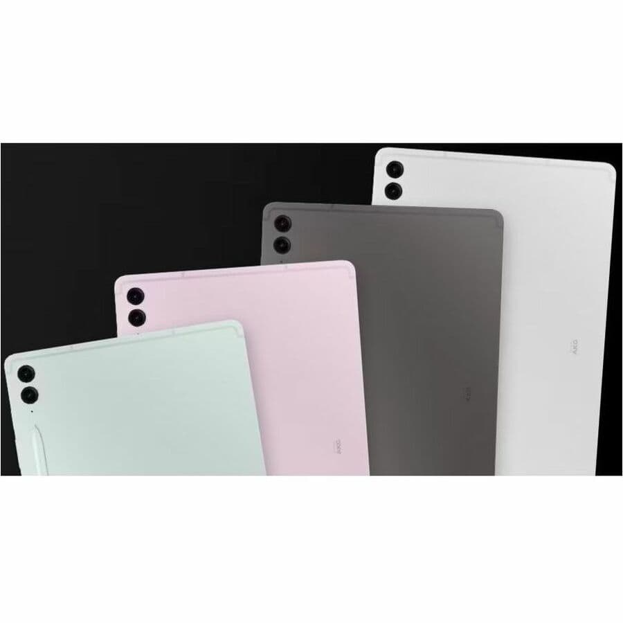Samsung Galaxy Tab S9 FE commercial tablet in gray with 10.9-inch display