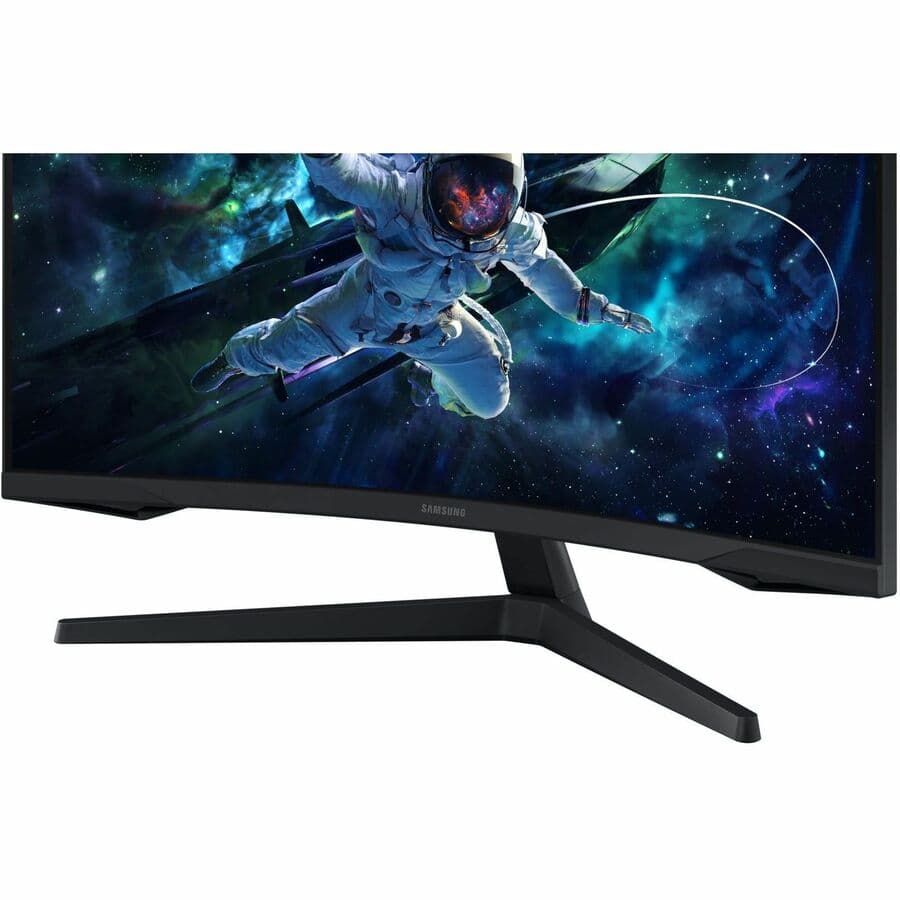 Samsung Odyssey G55C 32 inch curved QHD monitor with 1000R curvature