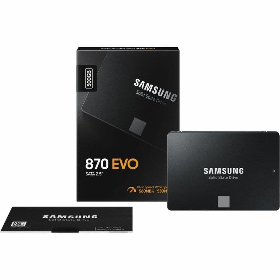 SAMSUNG 870 EVO 500GB SATA 2.5 INCH INTERNAL SSD view 14