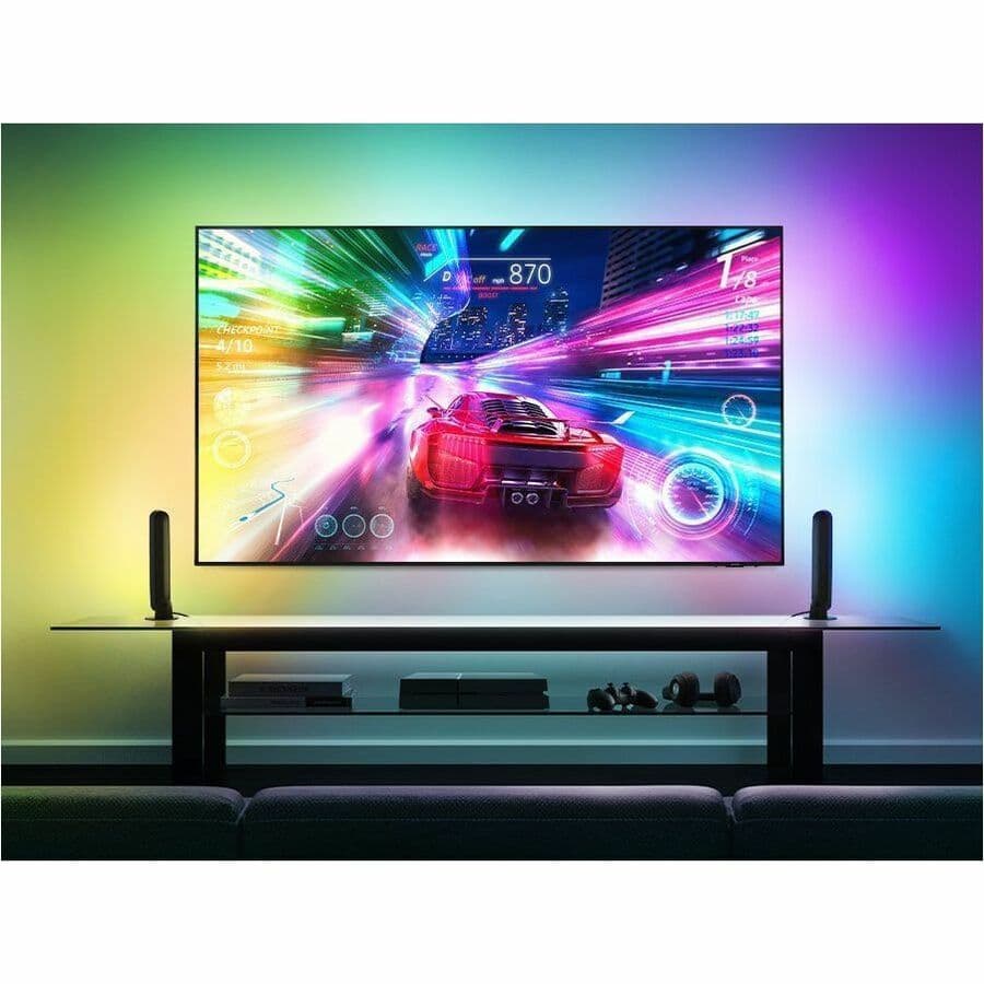 Samsung 65-inch Neo QLED 4K Smart TV with 120 Hz refresh rate and slim black bezel