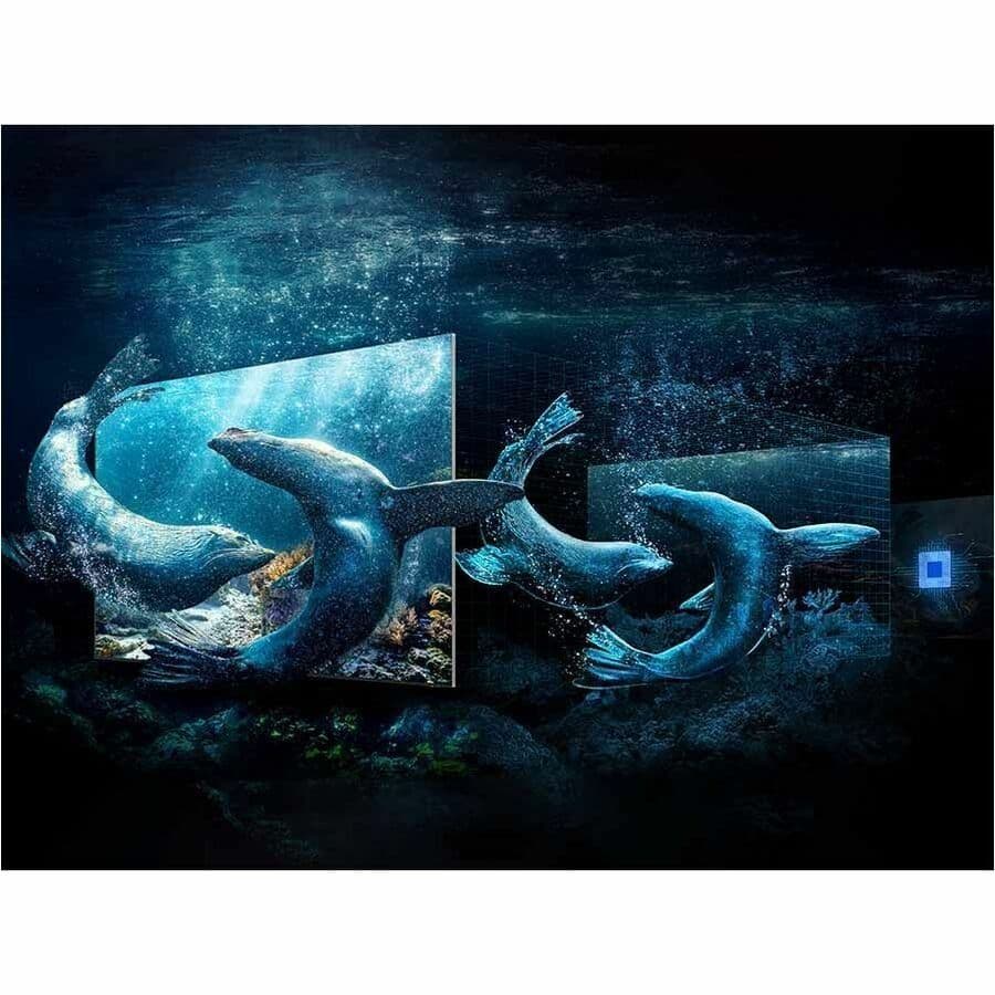 Samsung 75-inch Neo QLED 8K Smart TV with 120 Hz refresh rate and slim premium design