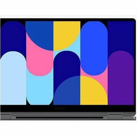 Samsung Galaxy Book5 360 15.6-inch gray 2-in-1 laptop with touchscreen display