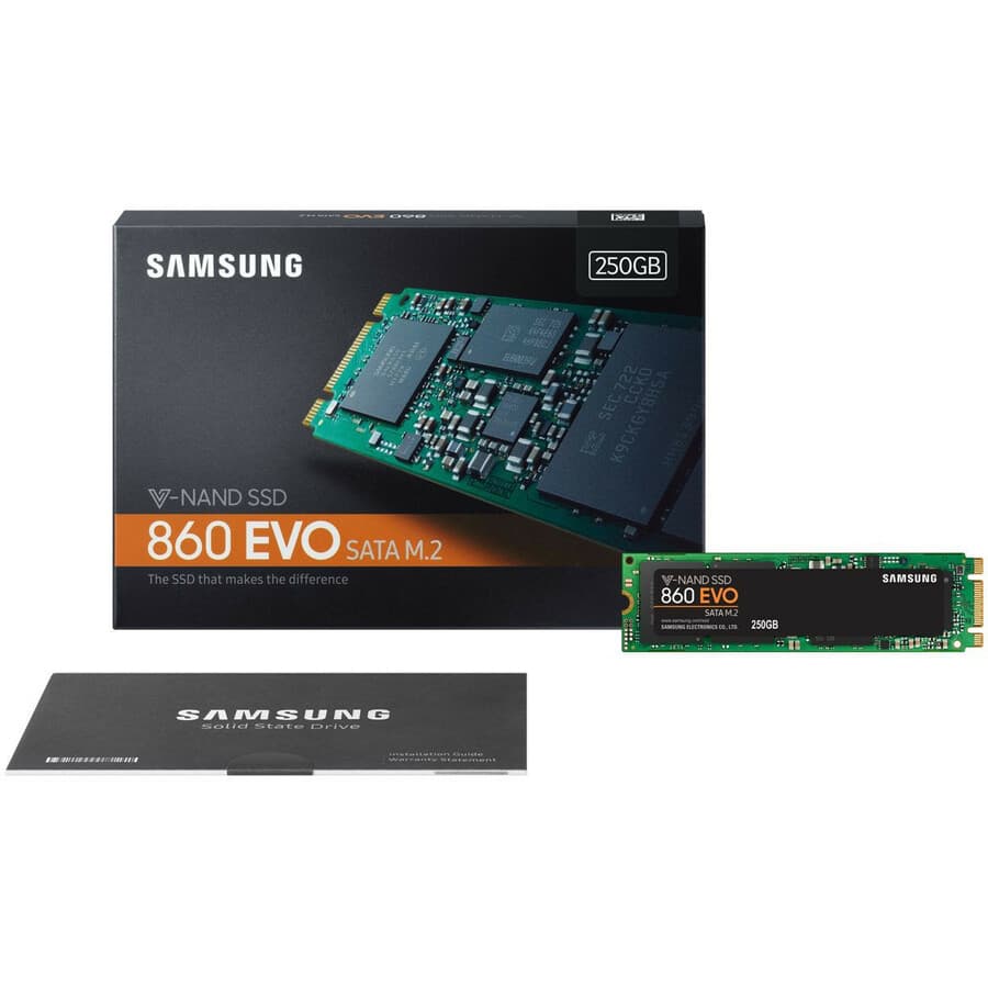 SAMSUNG - SOURCING SAMSUNG 860 EVO 250 GB SSD M.2 INTERNAL SATA DESKTOP PC NOTEBOOK view 8