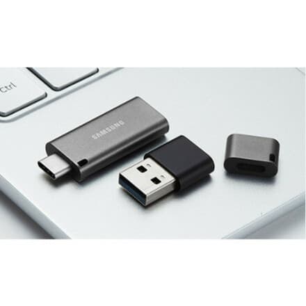 Samsung 256 GB USB Duo Plus flash drive for portable high-capacity storage