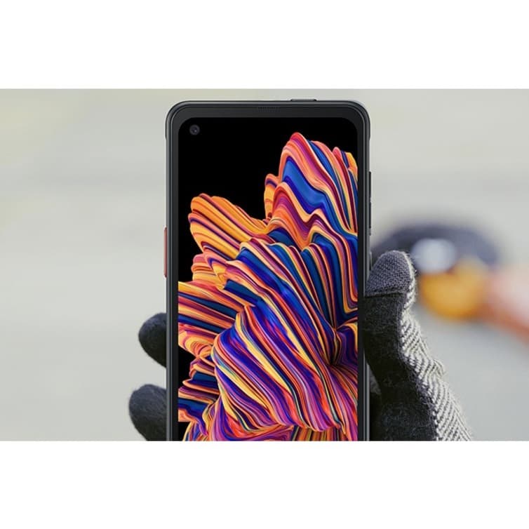 Samsung Galaxy XCover Pro rugged unlocked phone in black with 64 GB storage