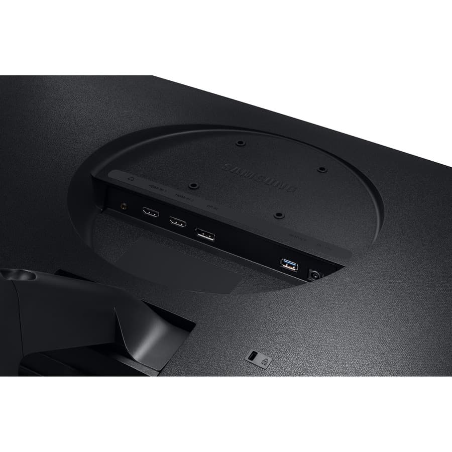 Samsung ViewFinity UR55 28-inch 4K UHD IPS HDR monitor on a clean desk