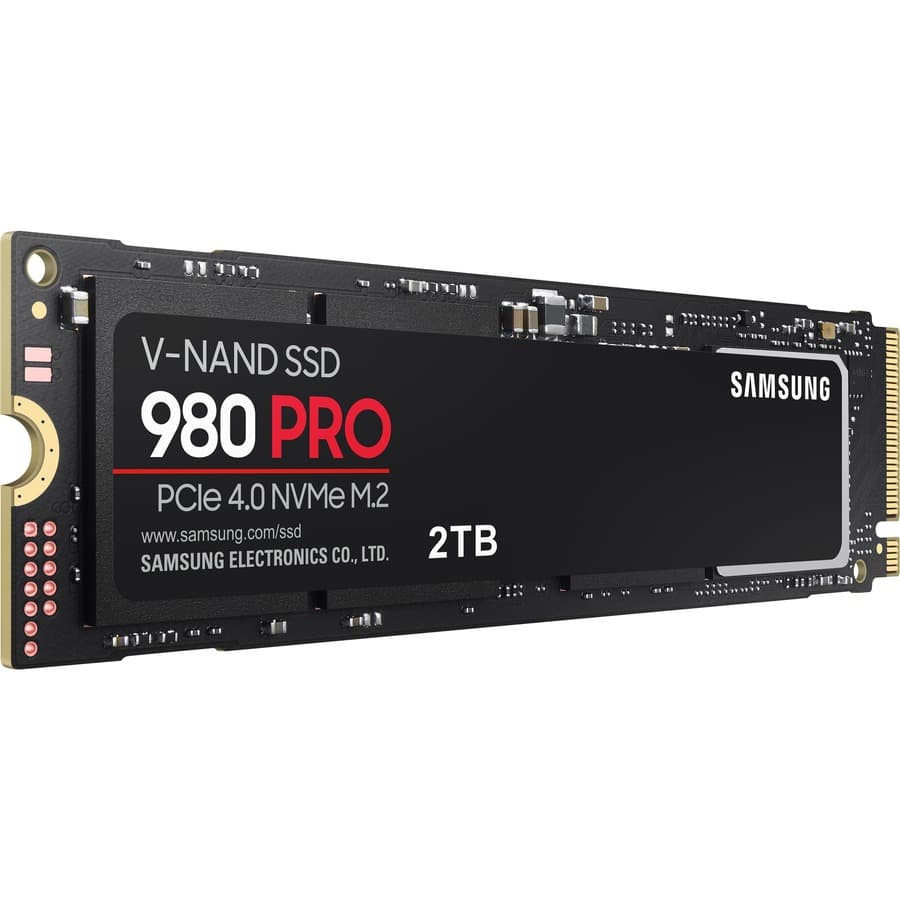 Samsung 980 PRO 2TB M.2 NVMe PCIe SSD internal storage drive