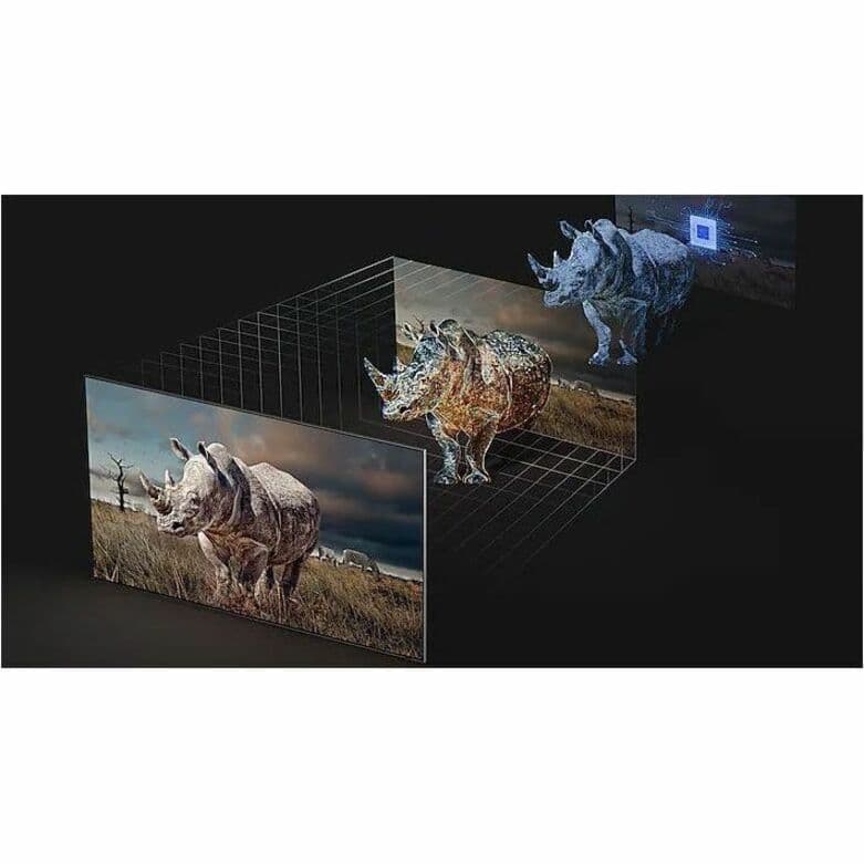 Samsung 75 in Neo QLED 8K smart TV with HDR and 120 Hz display