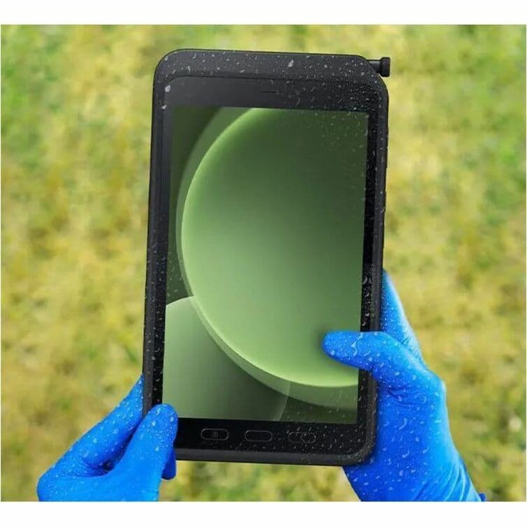 Samsung Galaxy Tab Active5 Enterprise Edition rugged tablet in green with 5G support