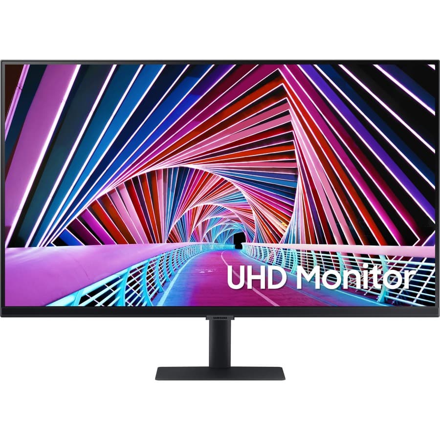 Samsung 27-inch S70A UHD monitor with 4K IPS display and adjustable stand