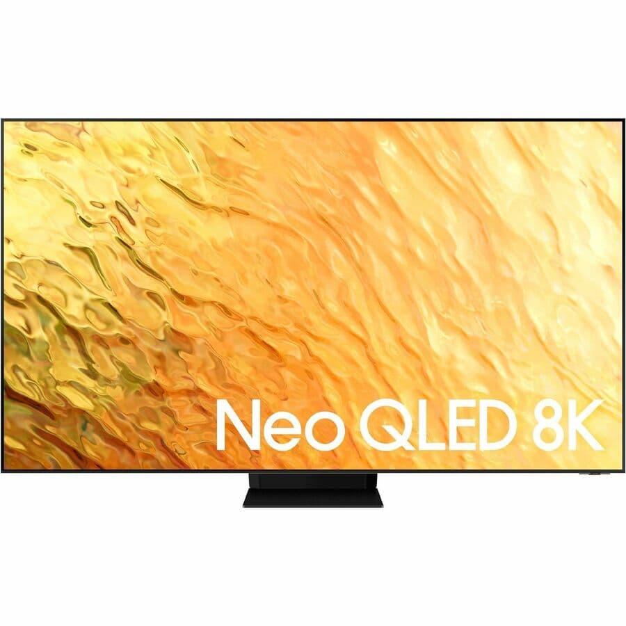Samsung 75 in Neo QLED 8K smart TV with HDR and 120 Hz display