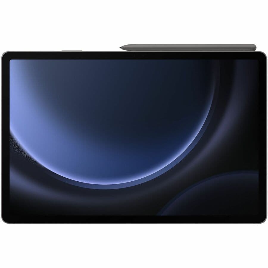 Samsung Galaxy Tab S9 FE+ 256GB business tablet with large display and gray finish
