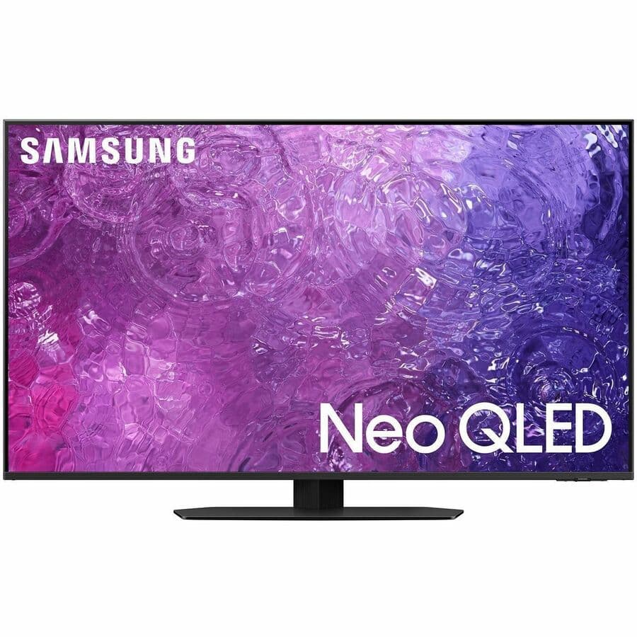 Samsung 55-inch QN90C Neo QLED 4K TV with HDR, Mini LED backlighting, and smart TV features