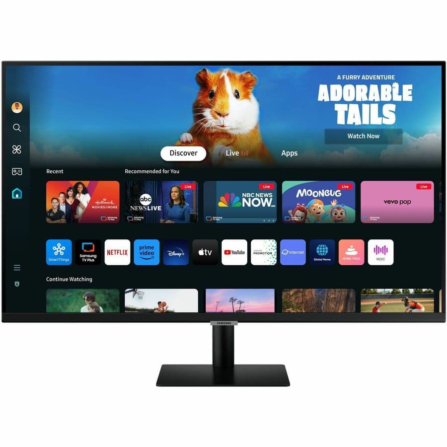 Samsung 32 Smart Monitor M5 M50D with Full HD 1080p display and 60 Hz refresh rate