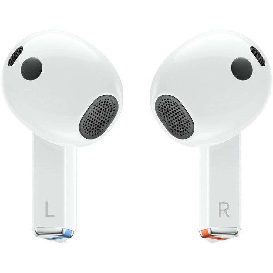 Samsung Galaxy Buds 3 White wireless earbuds with charging case