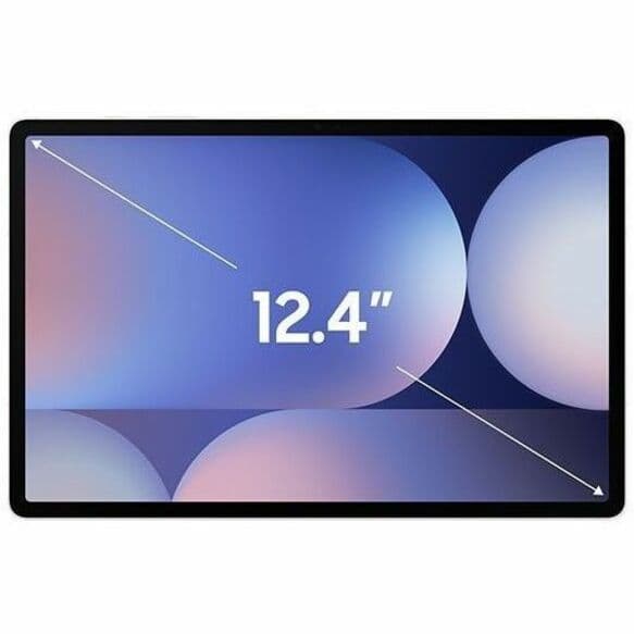 Samsung Galaxy Tab S10+ 12.4-inch tablet in Moonstone Gray with 256 GB storage