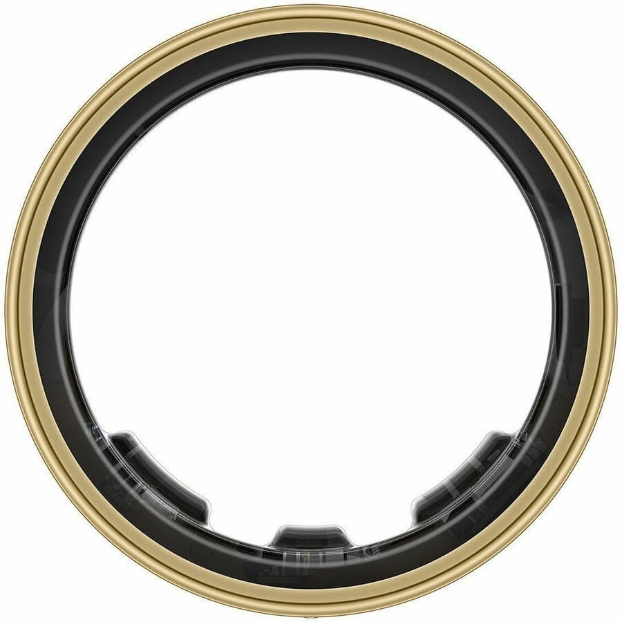 Samsung Galaxy Ring Size 6 in gold titanium finish