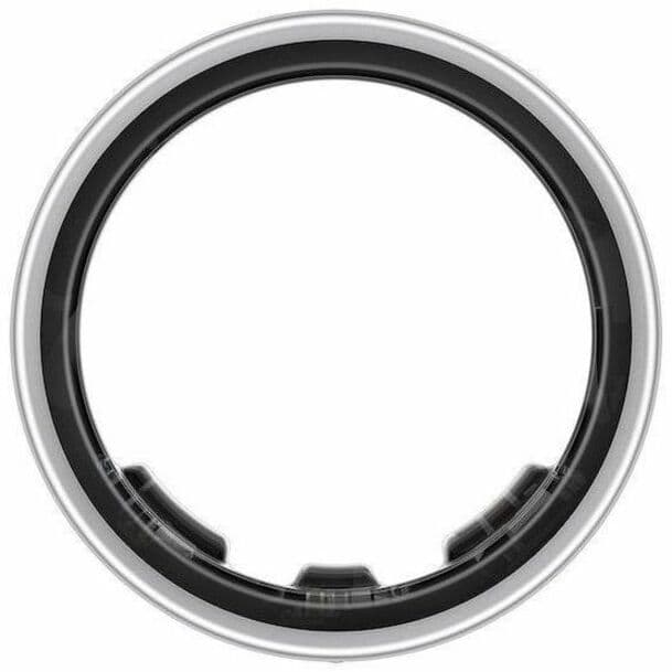 Samsung Galaxy Ring Size 8 in Silver, screen-free smart ring for health tracking