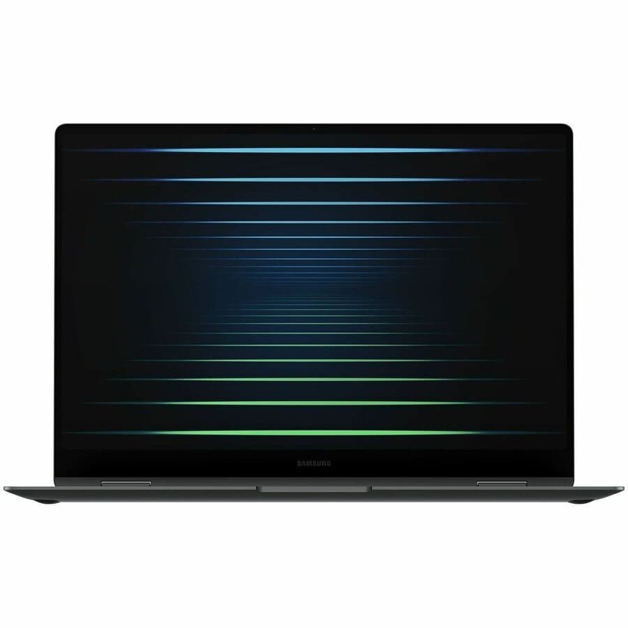 Samsung Galaxy Book5 Pro 360 16-inch 2-in-1 laptop in grey with Intel Core Ultra 7, 16 GB memory, and 1 TB SSD