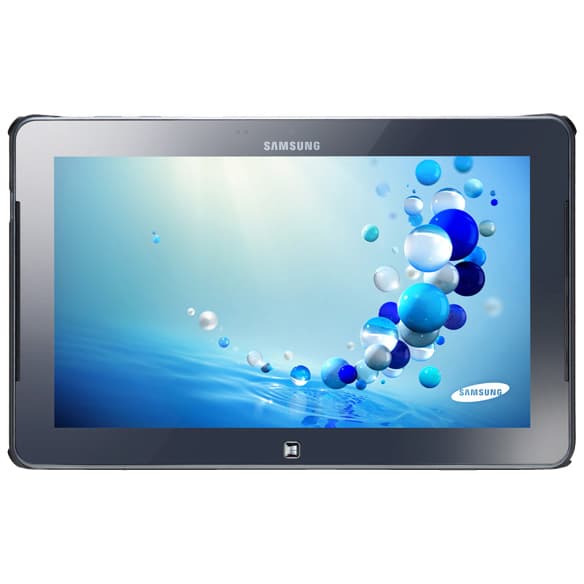 Black Samsung ATIV Smart PC Pro 11.6-inch hand strap case for secure one-handed tablet handling