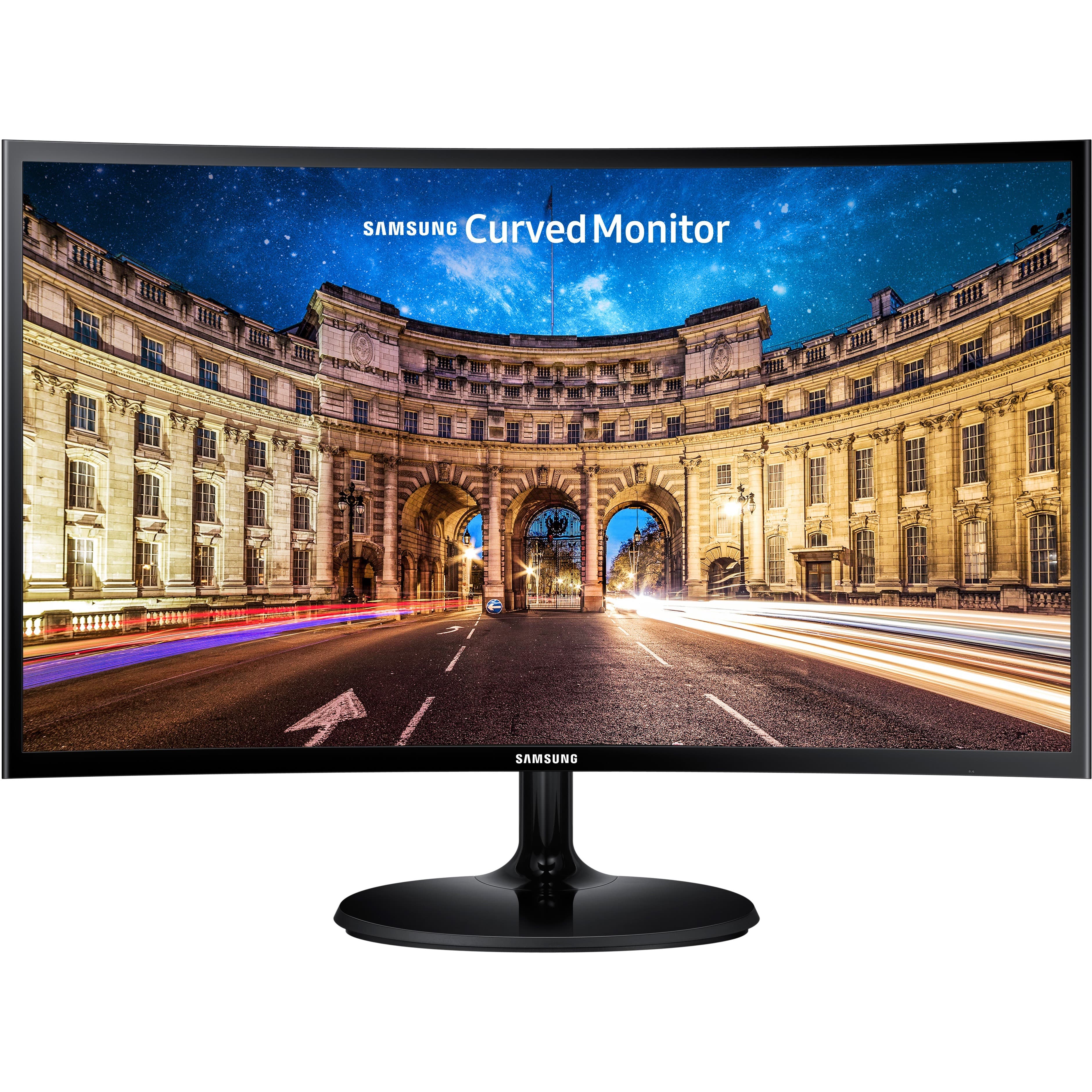 Samsung C27F390FHN 27 in curved VA desktop monitor with HDMI and VGA ports