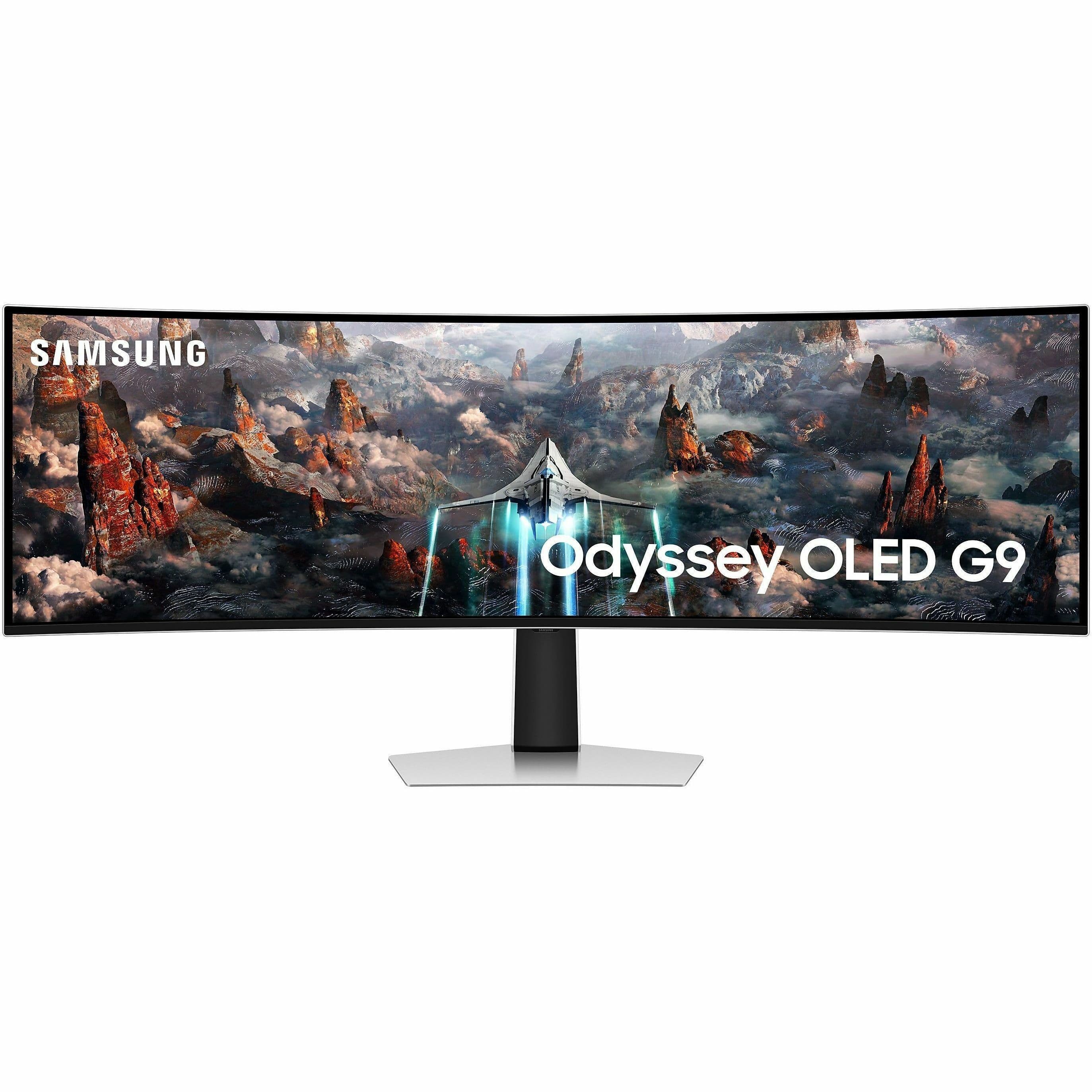 Samsung 49 in Curved OLED Monitor, 5,120 x 1,440, 240 Hz | Ultrawide