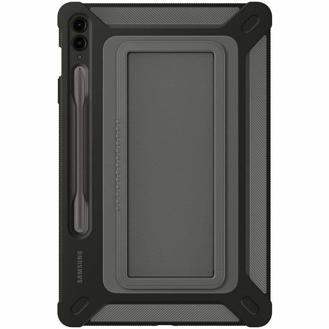 Black Samsung outdoor cover for Tab S9 FE+ tablet protection