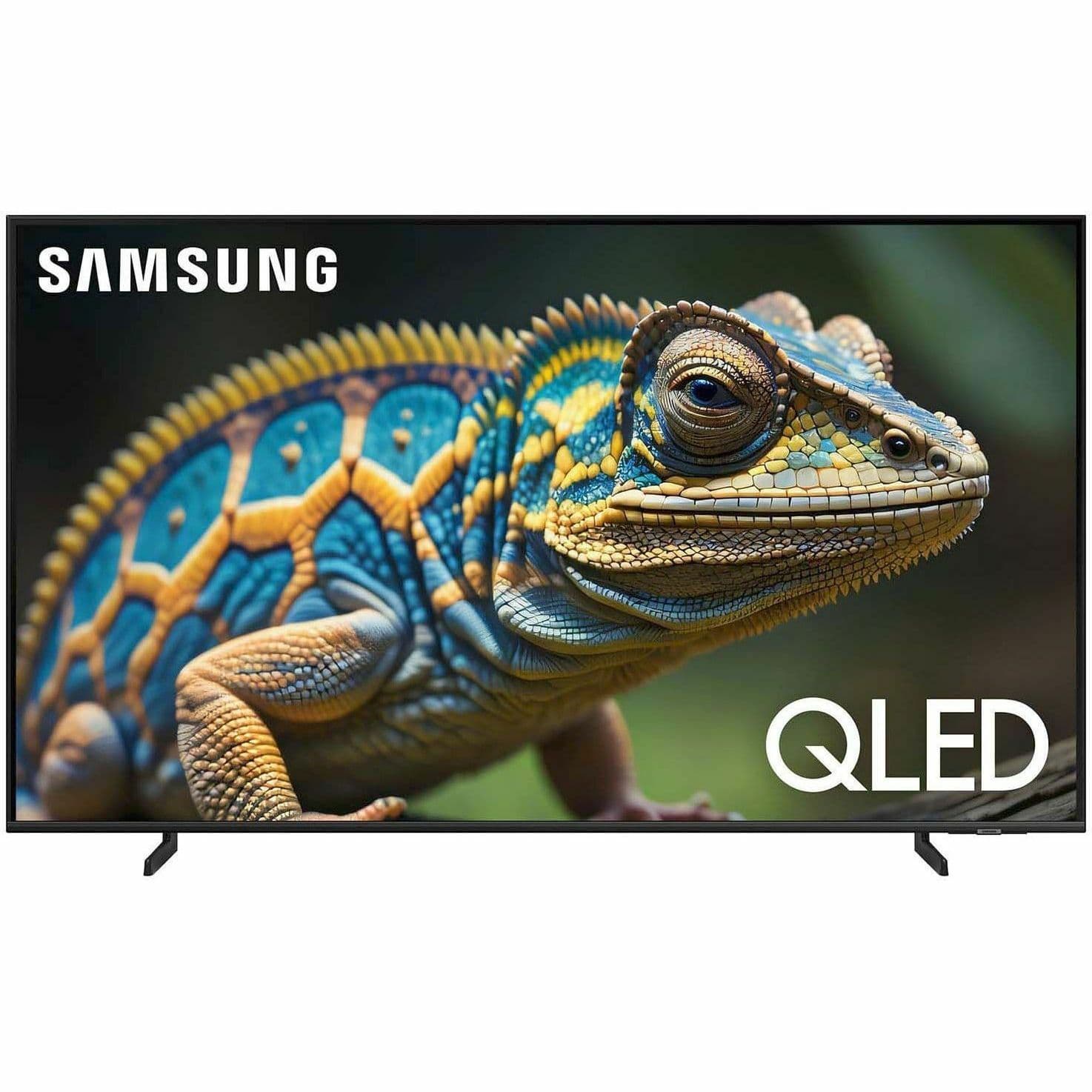 Samsung 85-inch QLED 4K smart TV with Quantum HDR and slim black bezel