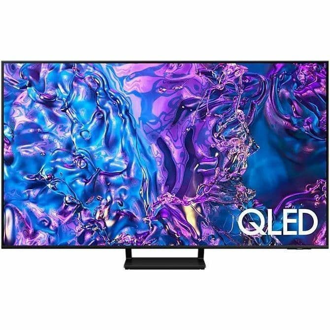 Samsung 75-inch QLED 4K smart TV with 120 Hz refresh rate